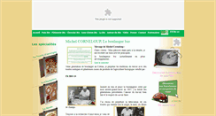 Desktop Screenshot of michelcorneloupleboulangerbio.fr