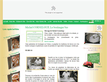 Tablet Screenshot of michelcorneloupleboulangerbio.fr